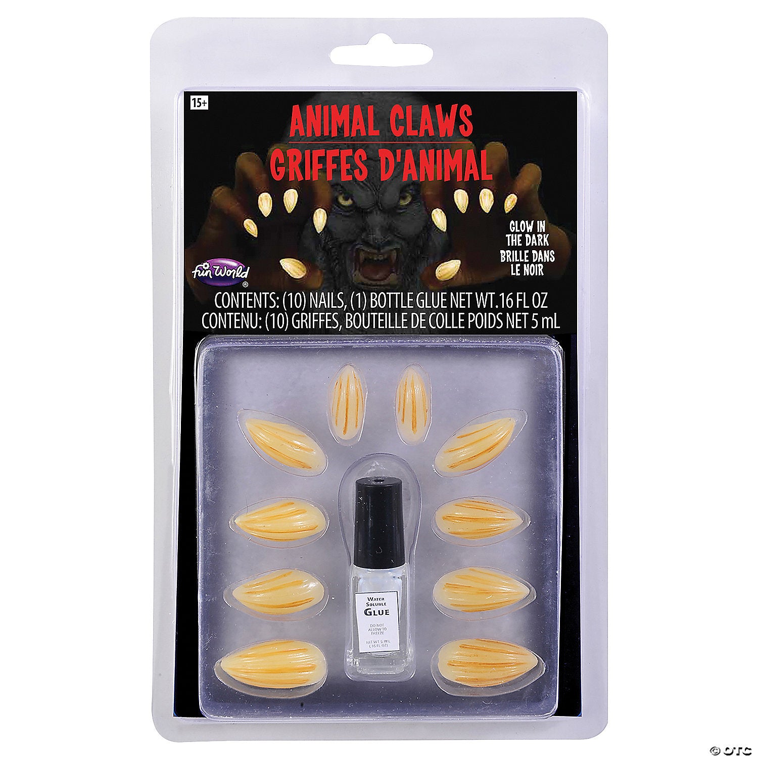Glow-in-the-Dark Animal Claws