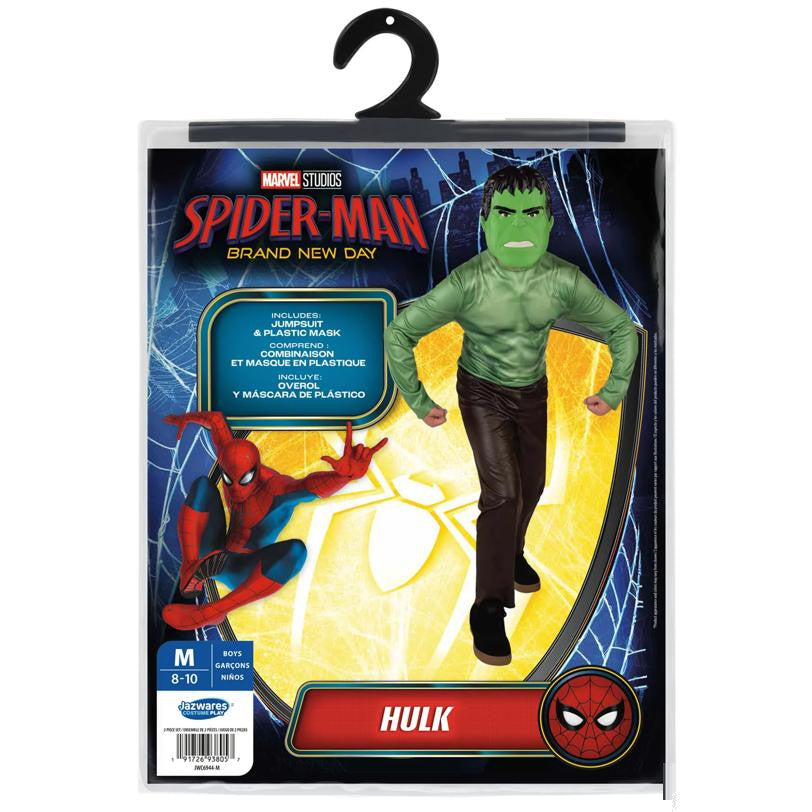 Boy Spiderman 4 Hulk Value Costume