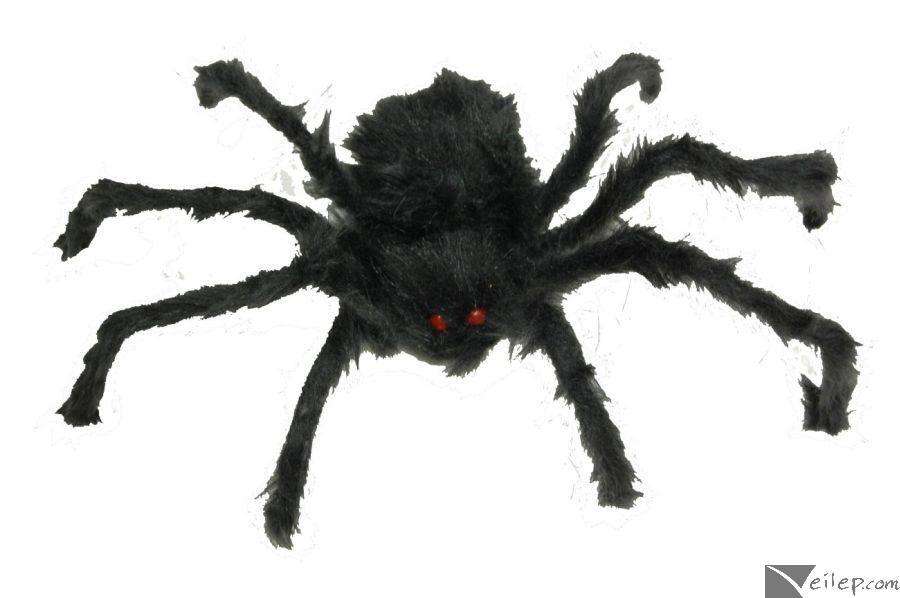 Hairy Posable Spider Decoration