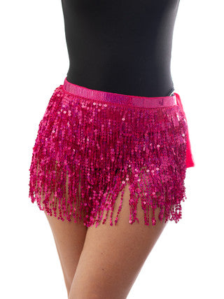 ADULT'S SEQUIN TASSEL WRAP SKIRT