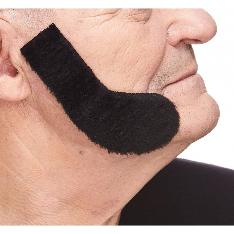Black Sideburns Accessory