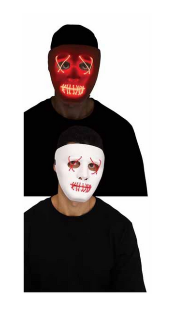Illumo White Horror Mask