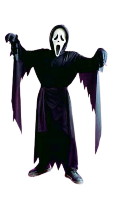 Ghost Face Scream Costume