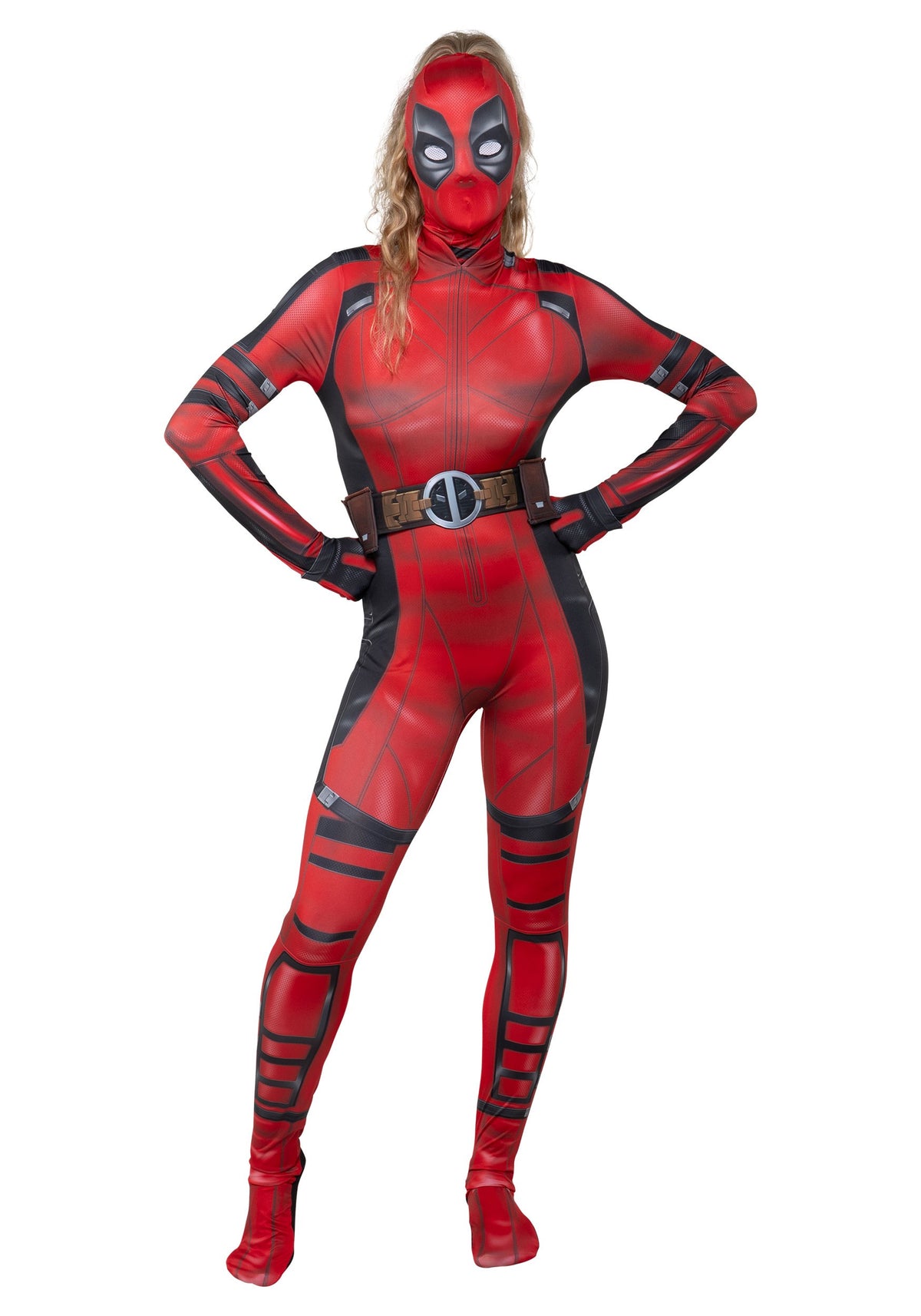Adult Ladypool Zentai Suit Costume