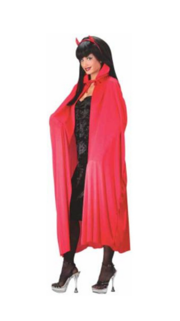45" Polyster Cape Red