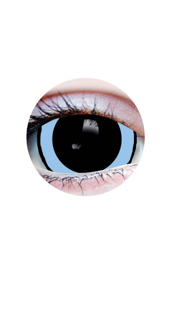 Primal® Acid III - Blue & Black Colored Contact Lenses