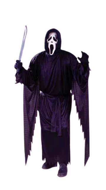 Adult Scream Costume with Mask One Size Adult