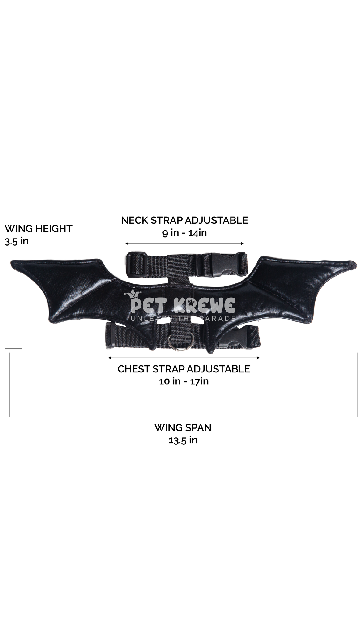 Bat Harness Costume For Cats - SoulofHalloween