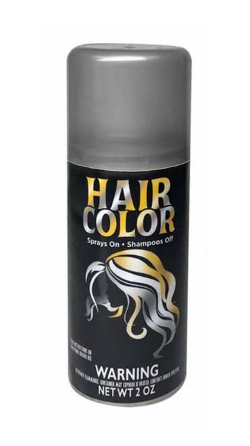 Black hair Spray Color Fun World