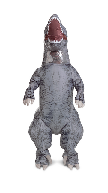 Jurassic World Blue Velociraptor Inflatable Adult Costume - SoulofHalloween