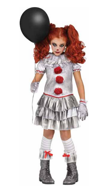 Pennywise Carnevil  Clown Child Costume