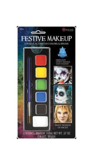 Festive Water Activated Makeup Palette - SoulofHalloween