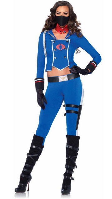 G.I.JOE Cobra Girl Women's Costume - SoulofHalloween