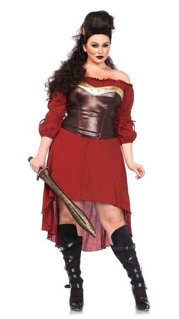 Gauze Peasant Dress Women's Costume - SoulofHalloween