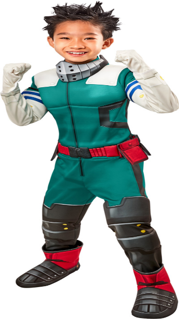 My Hero Academia-  Izuku Midoriya Child Deluxe Costume - SoulofHalloween