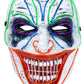 LED Mask Scary Clown Mask Cosplay - Adult - SoulofHalloween