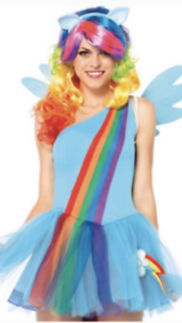 My Little Pony Rainbow Dash Womens Costume - SoulofHalloween