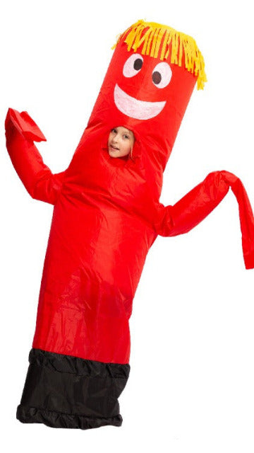 Inflatable Tube Dancer Wacky Waiving Arm Costume - Child - SoulofHalloween