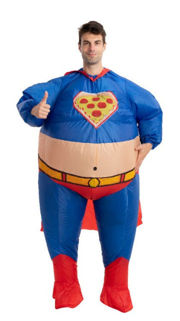 Inflatable Superhero Costume Fat Suit - Adult - SoulofHalloween