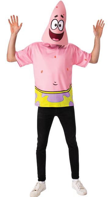 Sponge Bob Square Pants - Patrick Star Adult Costume - SoulofHalloween