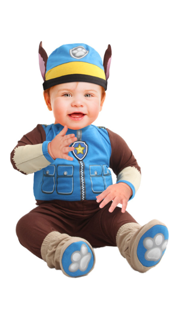Paw Patrol - Infant Chase Bodysuit Costume - SoulofHalloween