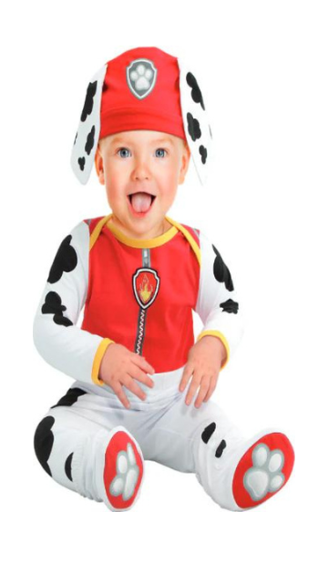 Paw Patrol - Infant Marshall Bodysuit Costume - SoulofHalloween