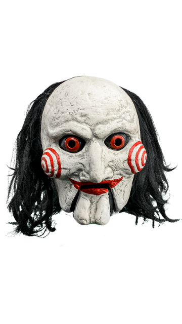 Saw - Moving Mouth Billy Puppet Mask - SoulofHalloween