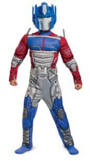 Optimus Muscle Kids Costume