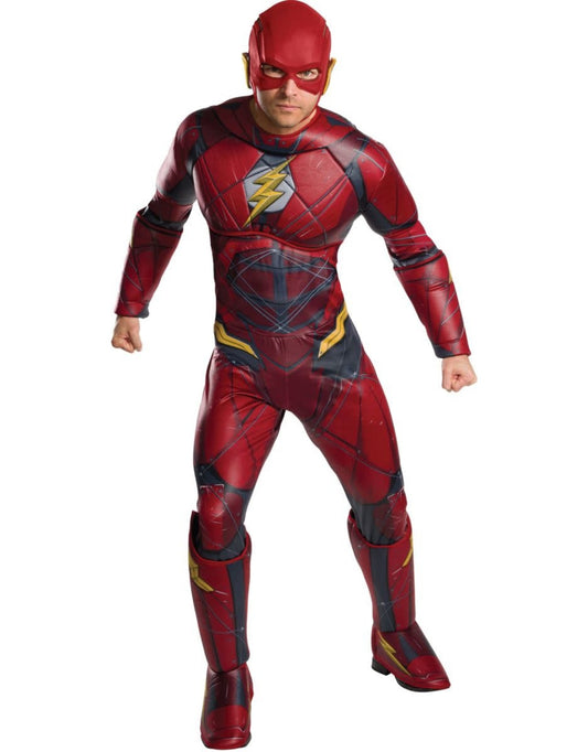 The Flash Deluxe Adult Costume - SoulofHalloween