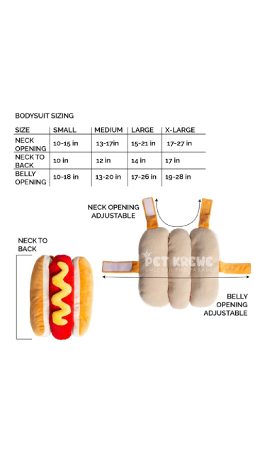 Hot Dog Pet Costume - SoulofHalloween