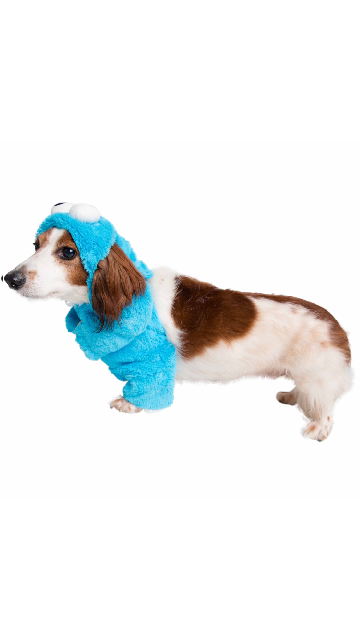 Sesame Street Cookie Monster Dog Costume - SoulofHalloween