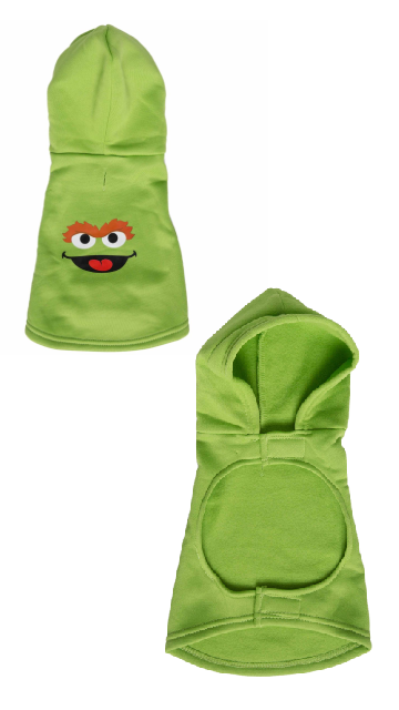 Oscar the Grouch Pet Hoodie - SoulofHalloween