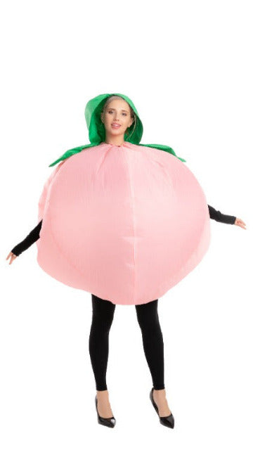 Peach and Eggplant Couple Inflatable Costume - Adult - SoulofHalloween