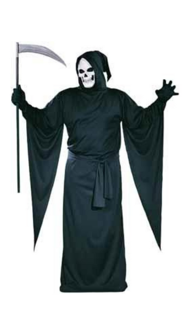 Grim Reaper Adult Plus Size Robe