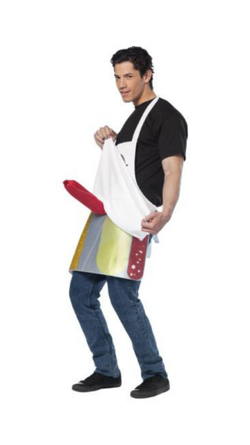 Meat Slicer Dirty Apron Adult Funny Costume