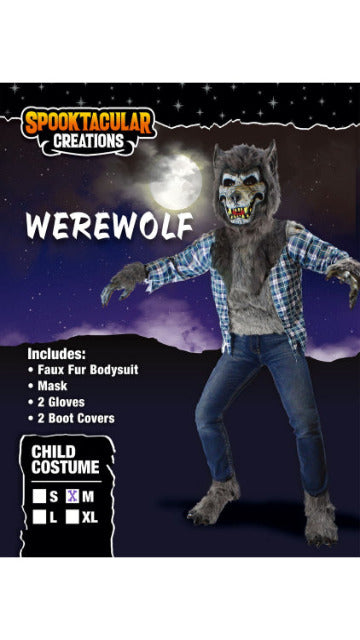 Deluxe Werewolf Costume Set for Kids - SoulofHalloween