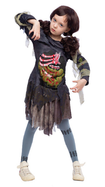 Zombie Girl Costume Set Cosplay - SoulofHalloween