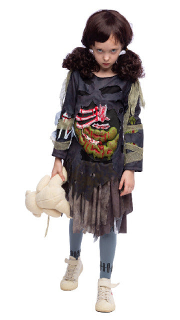 Zombie Girl Costume Set Cosplay - SoulofHalloween